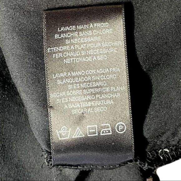 VELVET by Graham and Spencer Black & Silver Blouse - Picture 7 of 8